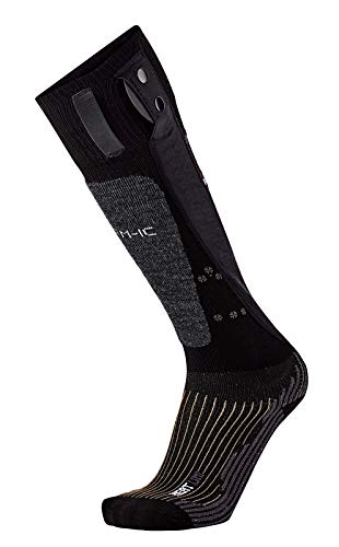 Thermic Powerssocks Uni - Calcetines térmicos unisex, Unisex adulto, T45-9202-001, Negro , FR : S (Taille Fabricant : 35-38)