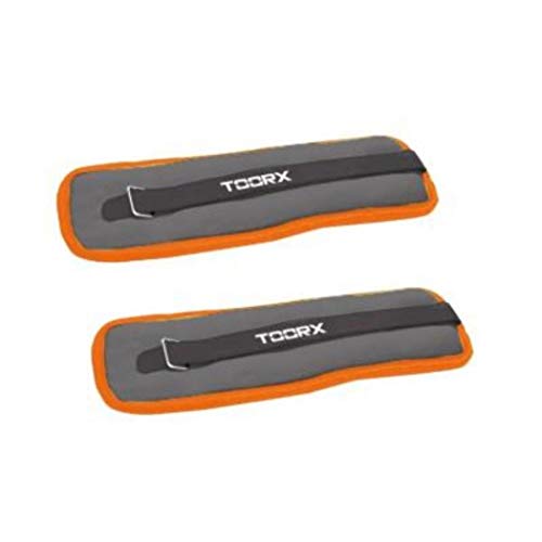 Toorx Peso para Tobillo y muñecas Naranja Naranja Talla:2 x 1 kg