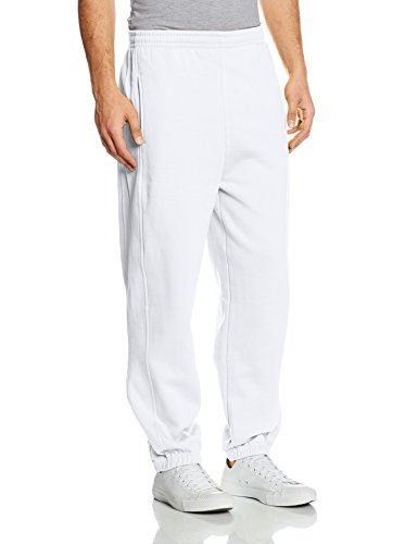 Urban Classics Sweatpants, Pantalones Deportivos Hombre, Blanco (White), talla del fabricante: 2XL