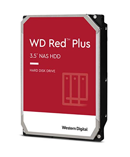 WD Red WD10EFAX Disco duro 3.5" para dispositivos NAS 5400 RPM Class 8TB, SATA 6 Gb/s, CMR, 256MB Cache, Rojo