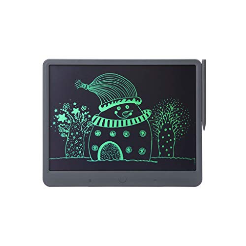 WPBOY Tablero de dibujo LCD ABS tablero de escritura creativo borrable graffiti tablero de niños adultos dibujo aprendizaje regalo de cumpleaños (gris) tablero de dibujo de regalo de regalo