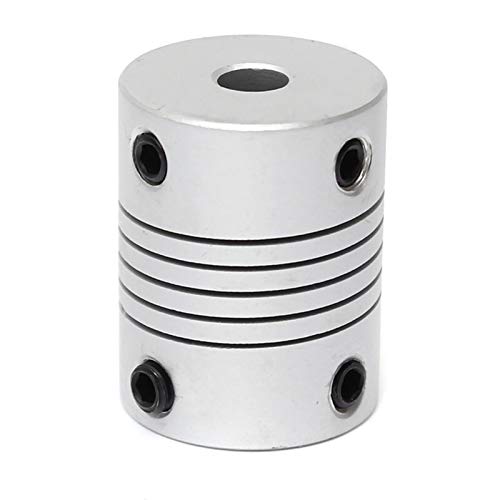 XBaofu 1 UNID Durable 5 MMMX8MM Aluminio Eje Flexible Acoplamiento OD19MMXL25MM CNC Stepper Motor Acoplador Conector