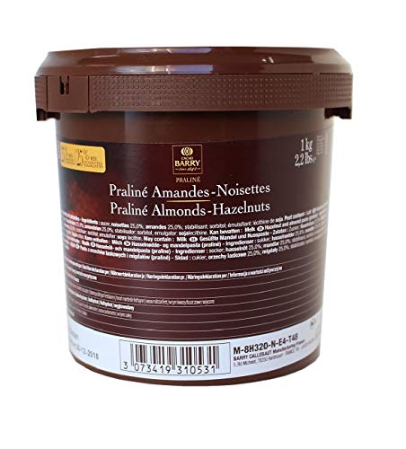 CACAO BARRY Praliné Almendras – avellana 1 kg