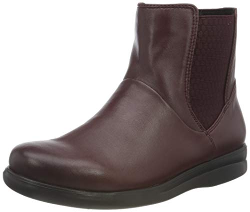 Caprice 9-9-25445-25 552, Botas Cortas al Tobillo Mujer, Bordeaux Soft, 41 EU