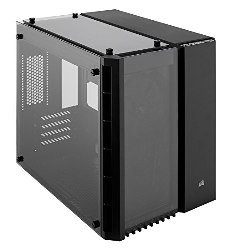 Corsair Crystal Series 280X - Caja de PC, ATX, tres paneles de cristal templado sin iluminación Nessun LED, Negro