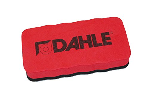 Dahle 95097-02504 - Limpiaparabrisa magnético para limpieza en seco, color rojo