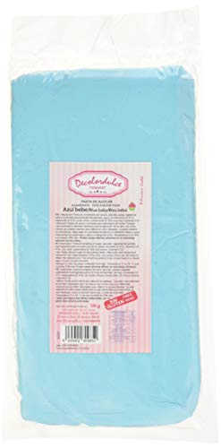 DeColorDulce - Fondant Azul Bebé, 1000 g