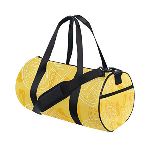 DEZIRO Delicious Lemon Slices - Bolsa de deporte