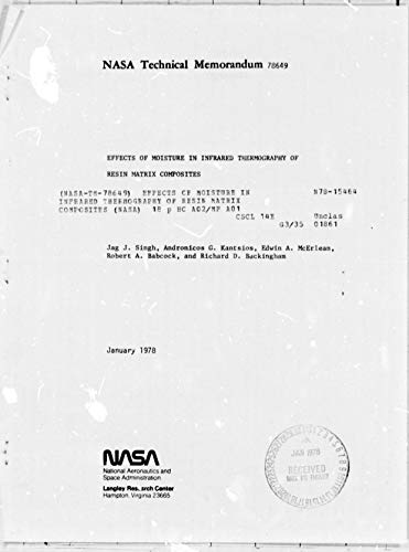 Effects of moisture in infrared thermography of resin matrix composites (English Edition)