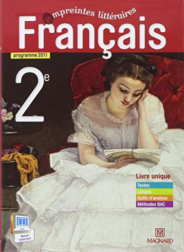 Empreintes Literaires Francais 2e Livre unque (Empreintes littéraires)