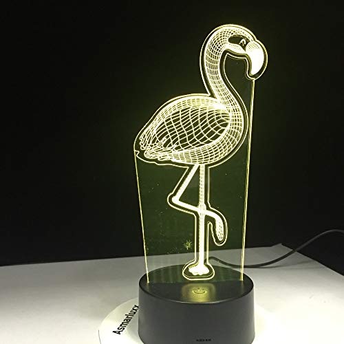 Flamingo Lights Regalos de cumpleaños para niños Night Lights Power Bank Lighting Luces de decoración de Pared inalámbricas