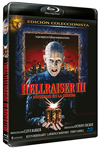 Hellraiser III: Infierno en la Tierra BD Edición Coleccionista 1992 [Blu-ray]