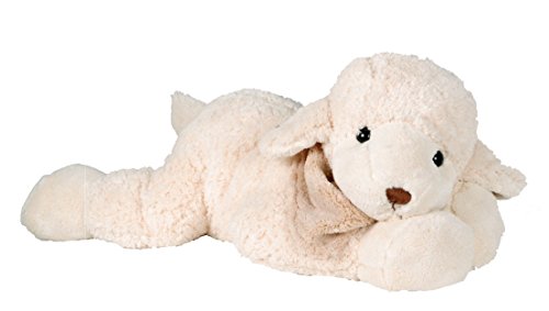 Lashuma Peluche de oveja Big Lefty, color blanco, tamaño XXL, 50 cm