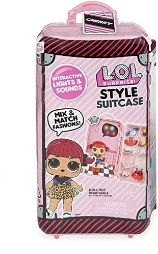 L.O.L Surprise! 560425 L.O.L - Maleta Estilo Cereza interactiva, Multicolor