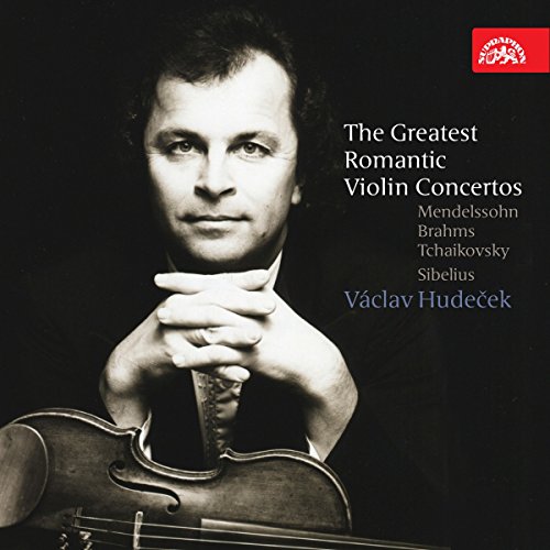 Los Mas Grandes Conciertos Romanticos De Violin: Mendelssohn, Brahms, Tchaikovsky Y Sibelius/ Hudecek