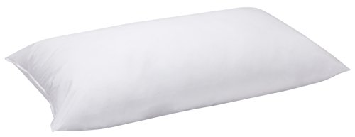 Pikolin Home - Almohada, de fibra tacto gel con funda de algodón, Blanco, 40x90x18cm (Todas las medidas)