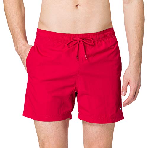 Tommy Hilfiger SF Medium Drawstring Bañador, Primary Red, M para Hombre