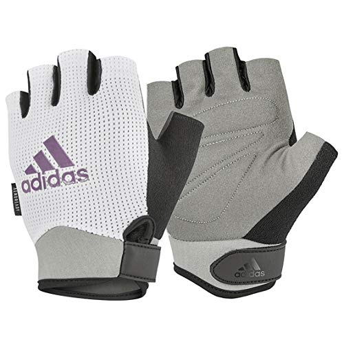 adidas ADGB-13256 Guantes de Rendimiento, para Mujer, Blanco, XL-20+ cm (Alrededor de la Palma)