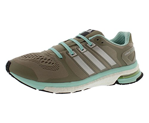 Adidas Adistar Boost ESM Funcionamiento para Mujer del Zapato 9,5 Beige, Plata y Menta