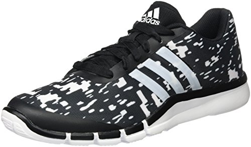 adidas A.T 360.2 Prima, Zapatillas de Cross training-ADIDAS-B25136-Mujer Mujer, Negro/Blanco, 40 2/3