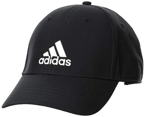 adidas Bballcap Lt Emb Gorra, Unisex Adulto, Black/Black/White, OSFM