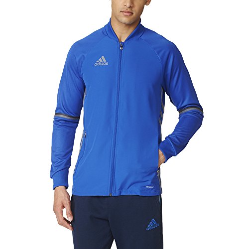 adidas Condivo 16 Mens Training Jacket S Bold Blue-Vista Grey