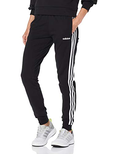 adidas Essentials 3-Stripes SPants W Pantalones de Deporte, Mujer, Negro (Black/White), M