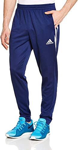 adidas Hose Sereno 14 Pantalón de Joven, New Navy/Blanco, 12 Años (Talle Fabricante: 152)