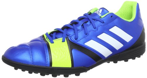 adidas Performance Nitrocharge 3.0 TRX TF, Botas de fútbol Hombre, Azul-Blau (Blue Beauty F10 / Running White FTW/Electricity), 40 2/3