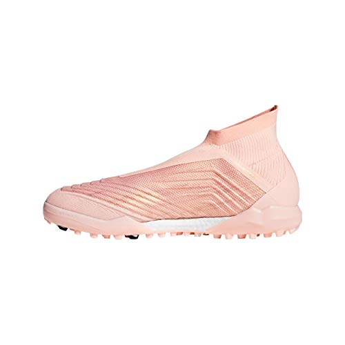 adidas Predator Tango 18+ Turf, Zapatilla de fútbol, Clear Orange-Black-Trace Pink, Talla 9.5 UK (44 EU)