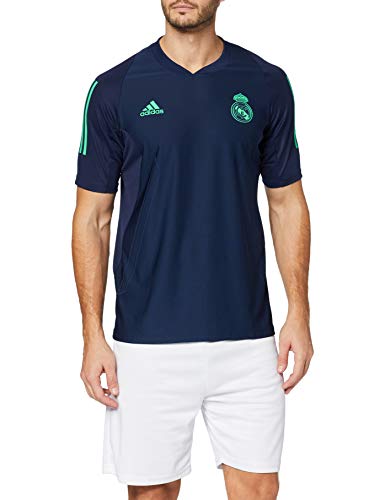 adidas Real Madrid Ultimate Training JSY Men Jersey, Hombre, Azul (Night Indigo/Hi-Res Green), XL