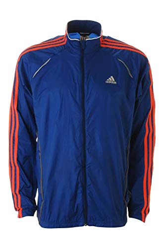 adidas Response Wind Chaqueta para Correr, Hombre, Color Azul, tamaño Small