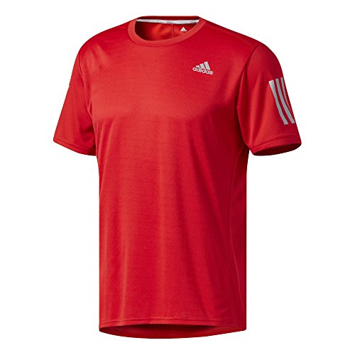 adidas RS SS tee M Camiseta, Hombre, Rojo (Escarl), L