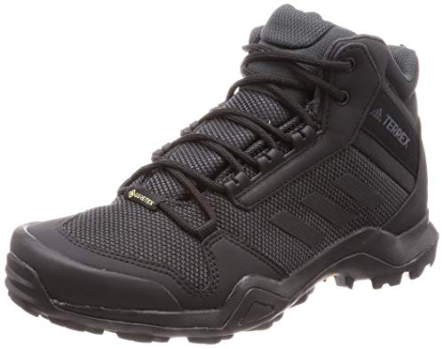 adidas Terrex AX3 Mid GTX, Walking Shoe Hombre, Core Black/Core Black/Carbon, 43 1/3 EU