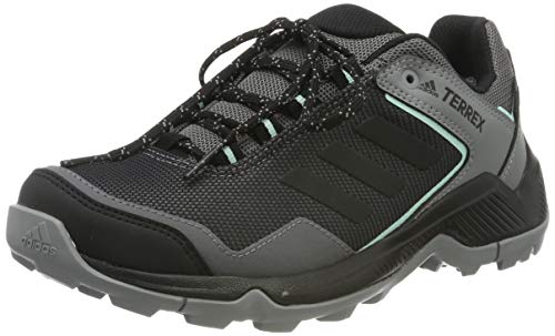 adidas Terrex EASTRAIL GTX W, Zapatillas de Paseo. Mujer, Negro (Grey Four F17/Core Black/Clear Mint Bc0978), 37 1/3 EU