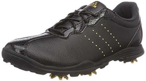 adidas W Adipure DC, Zapatillas de Golf Mujer, Negro (Negro F33618), 40 2/3 EU