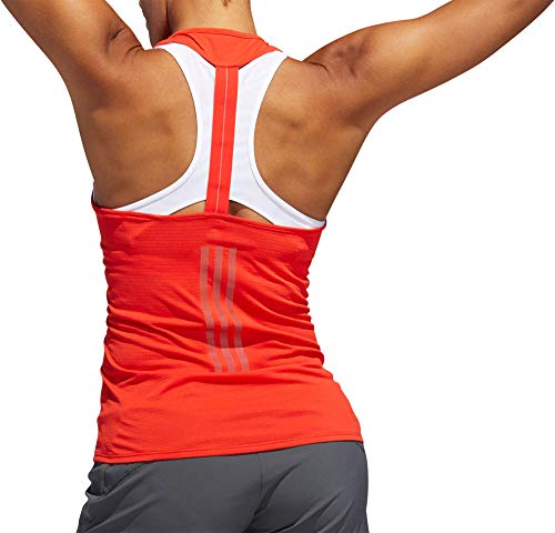 adidas Women's Supernova Tank Top(Active Red,Large)