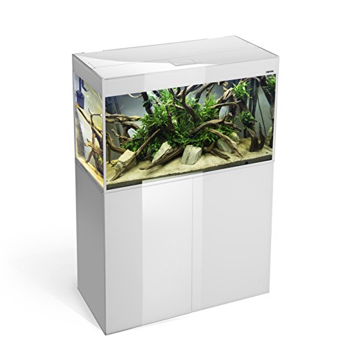 Aquael Glossy 80 Acuario LED para acuarios Blanco 2 X 16 W 80 x 35 x 54 cm 125 L