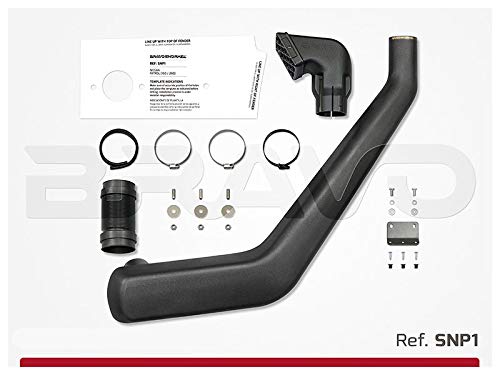 BRAVO SNP1 Snorkel en ABS para Nissan Patrol R240/260/280 1982 a 1998