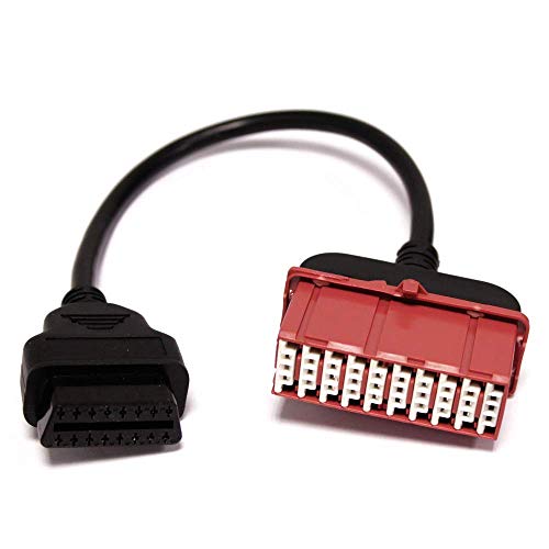 Cablematic - Adaptador de conector OBD II a PSA Peugeot Citröen 30pin