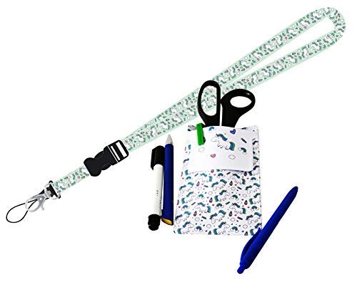 CALZAME Pack Lanyard/Salvabolsillo (UNICORNIO)