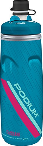 Camelbak Trink Flasche Podium Chill Series 620ml Fitness Fahrrad Wasser Flasche Isoliert Thermo, PodiumChillSeries, Farbe Teal - Türkis Pink