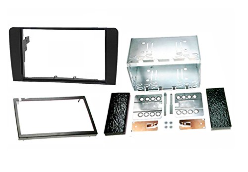 CARAV 40-177 * 2-DIN Marco de plástico para Radio para Audi A3 (8P/8PA) 2003-2008