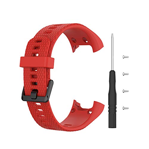 Correa de reloj deportivo para Garmin Vivosmart HR, correa de silicona de repuesto para reloj deportivo con herramientas de extracción.