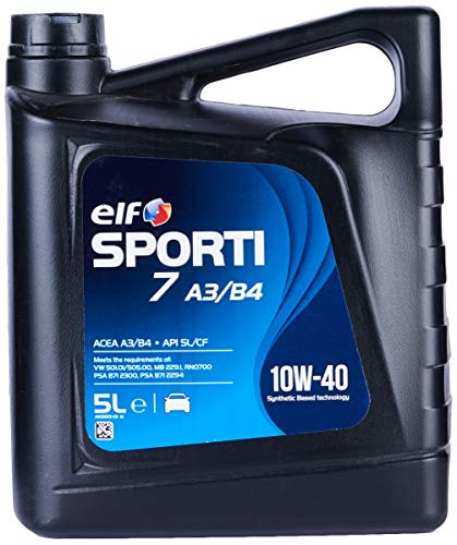 Elf Sporti 7 A3/B4 - Aceite 10W40, 5L