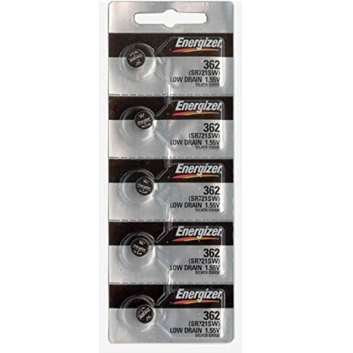 Energizer 362/361 SR721 W SR721SW 5 relojes