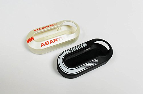Fiat Abarth (Genuine OE) 5741883 fundas para llaves color negro/blanco/rojo