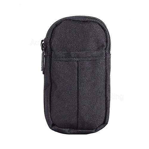 Funda para cinturón militar portátil para Garmin eTrex Touch 25 35 (negro)