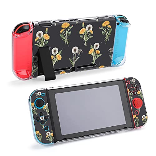 Funda protectora para Nintendo Switch, diseño de bola de león de acuarela, funda duradera para Nintendo Switch y Joy Con