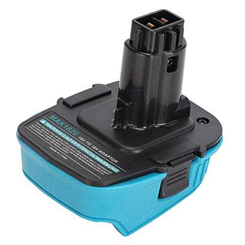 GAESHOW Adaptador de batería de Iones de Litio ABS Accesorio de Equipo de Audio para el hogar para Makita 18V LXT